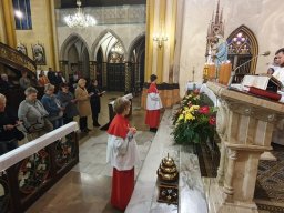 Błogosławieństwo nowej Margaretki modlącej się w intencji ks. Krystiana, 07.10.2022